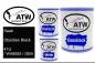 Preview: Saab, Obsidian Black, 41U / WA8555 / GBA: 1L Lackdose + 1L Klarlack + 500ml Härter - Set, von ATW Autoteile West.